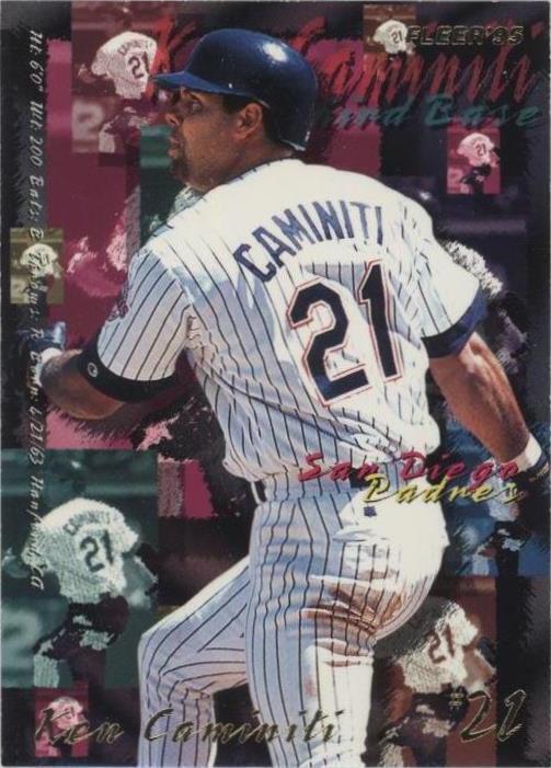Actualización Fleer 1995 - Ken Caminiti #U-181