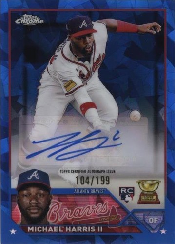2023 Topps Chrome Update Series Sapphire Edition - Michael Harris II #USA-MH