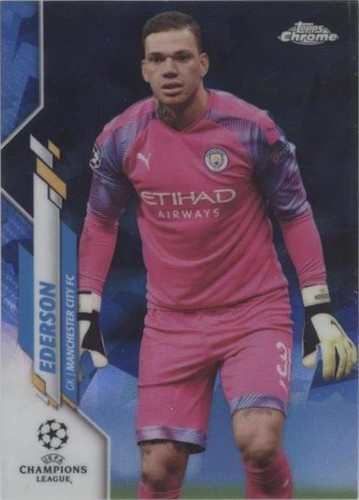 2019-20 Topps Chrome UCL Sapphire Edition Ederson #89
