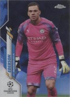 2019-20 Topps Chrome UCL Sapphire Edition Ederson #89