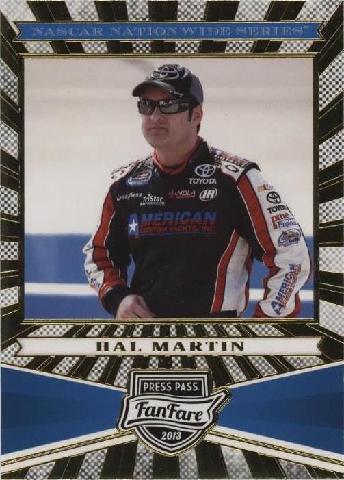 2013 Press Pass Fanfare - Hal Martin #70