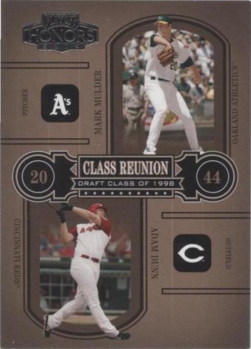 2004 Playoff Honors - Adam Dunn Mark Mulder #CR-13