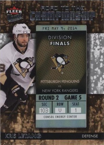 2014-15 Fleer Ultra - Kris Letang #RTCPP-KL