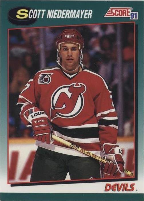 1991-92 Score Rookie and Traded - Scott Niedermayer #27T