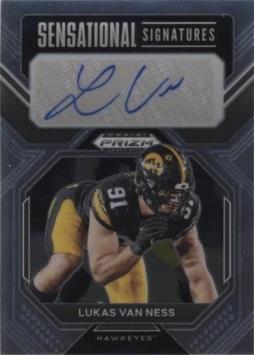 2023 Panini Prizm Draft Picks Lukas Van Ness #SS-LVN