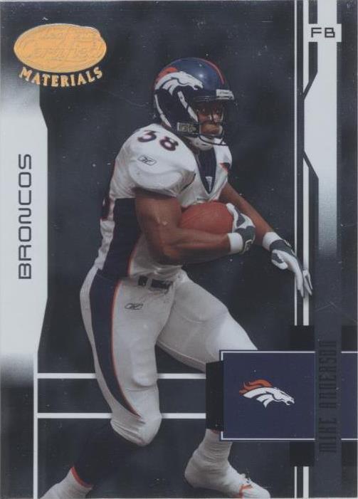 2003 Leaf Certified Materials Mike Anderson #39