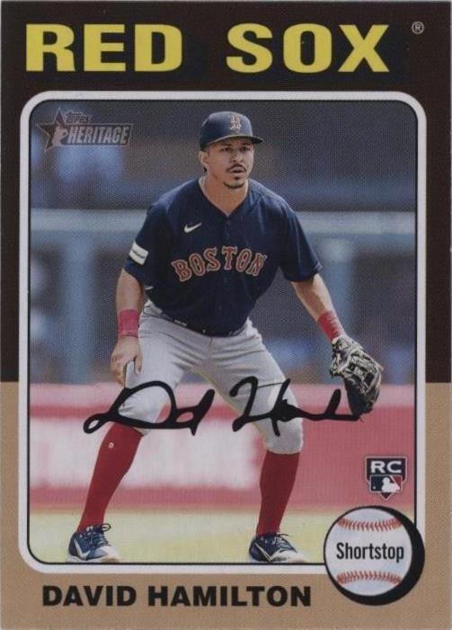 2024 Topps Heritage - David Hamilton #406