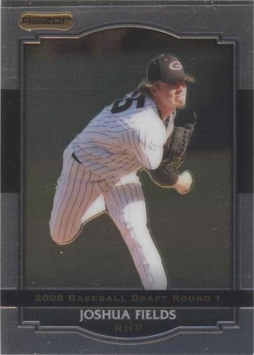 2008 Razor Signature Series Metal - Josh Fields #BA-JF