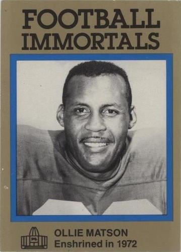 1985-88 Football Immortals Ollie Matson #77