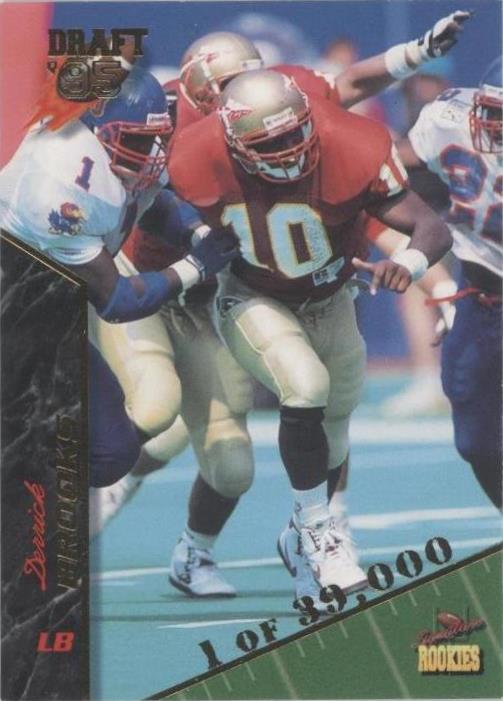 Derrick Brooks 1995 Signature Rookies #11