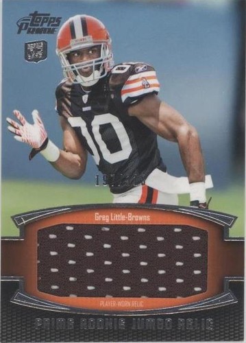 2011 Topps Prime Greg Little #PRJ-GL