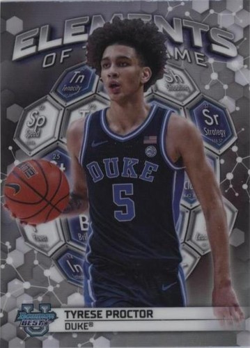 2023-24 Bowman University Best - Tyrese Proctor #EG-10