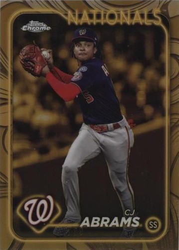 2024 Topps Gilded Collection - C.J. Abrams #87