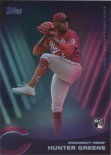 2022 Topps X Steve Aoki - Hunter Greene #97