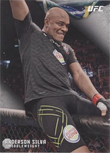 2015 Topps UFC Knockout - Anderson Silva #9