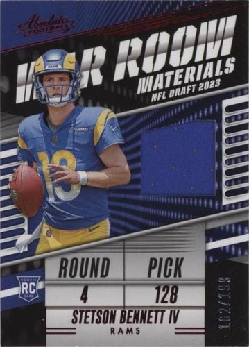 2023 Panini Absolute Stetson Bennett #WR-SB