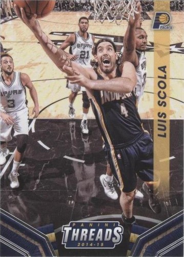 2014-15 Panini Threads - Luis Scola #121