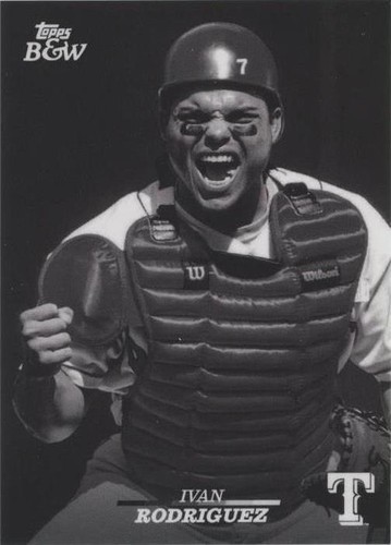2024 Topps Black & White - Ivan Rodriguez #72