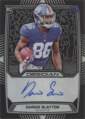 2019 Panini Obsidian Darius Slayton #RA-DSL