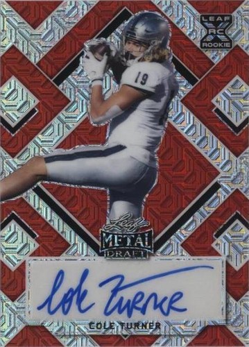 2022 Leaf Metal Draft Cole Turner #BA-CT2
