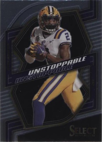 2023 Panini Select Draft Picks Justin Jefferson #UN-20
