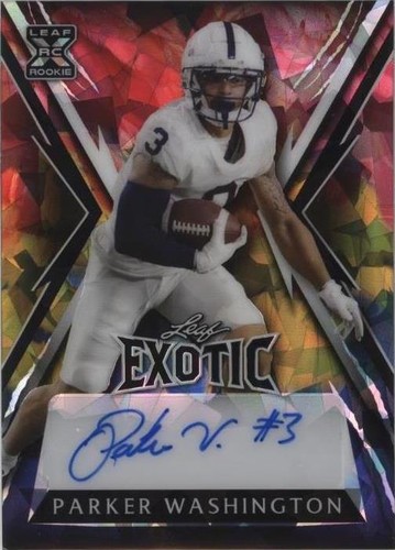 2023 Leaf Exotic Parker Washington #BA-PW1