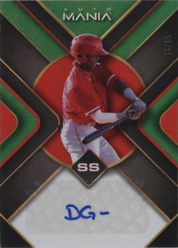 2023 Wild Card Auto Mania - Denzer Guzman #AM-TH12