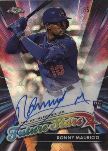 2024 Topps Chrome Logofractor Edition - Ronny Mauricio #FSA-RM
