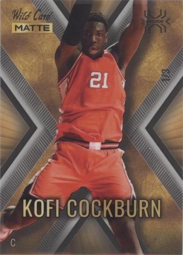 2022-23 Wild Card Matte Draft - Kofi Cockburn #MXP-48