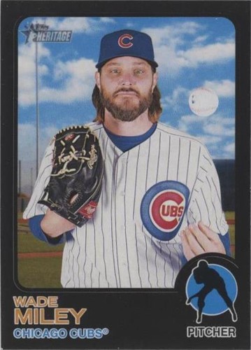 2022 Topps Heritage High Number - Wade Miley #716