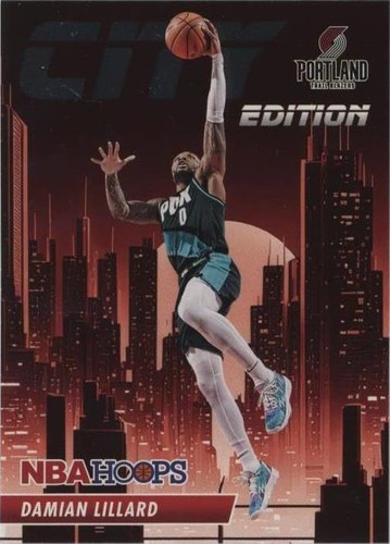 2021 Panini Prizm NBA 75th Logo #6 Damian Lillard NBA 75th