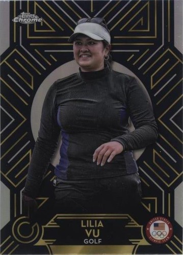 2024 Topps Chrome U.S. Olympic & Paralympic Team and Hopefuls - Lilia Vu #AN-1