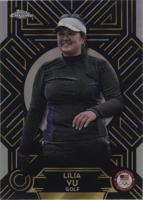 2024 Topps Chrome U.S. Olympic & Paralympic Team and Hopefuls - Lilia Vu #AN-1