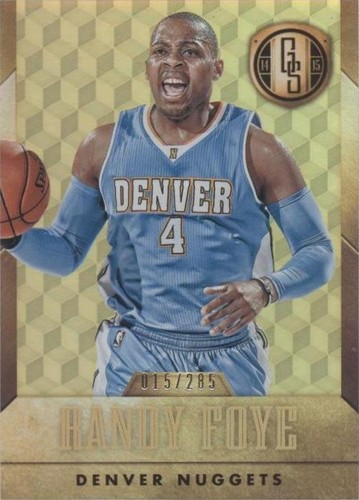 2014-15 Panini Gold Standard - Randy Foye #15