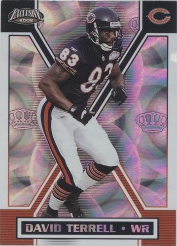 2002 Pacific Exclusive David Terrell #32