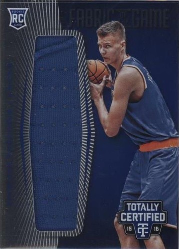 2015-16 Panini Totally Certified - Kristaps Porzingis #FRJ-KP