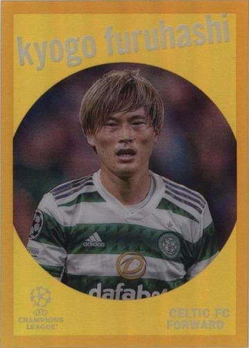 2023-24 Topps Chrome UEFA - KYOGO FURUHASHI Gold Refractor