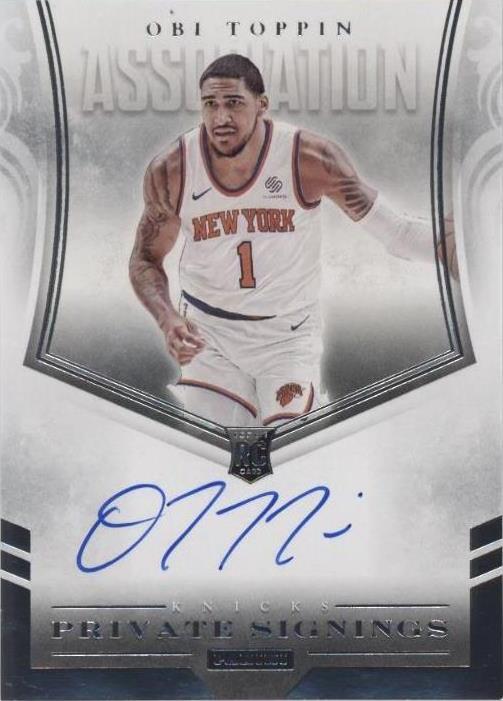 2020-21 Panini - Obi Toppin #PSA-OTO