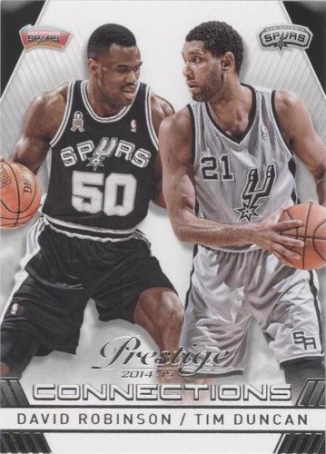 2014-15 Panini Prestige - David Robinson/Tim Duncan #2