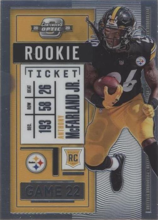 2020 Panini Contenders Optic Anthony McFarland Jr. #60