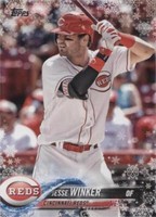 2018 Topps Holiday - Jesse Winker #HMW82