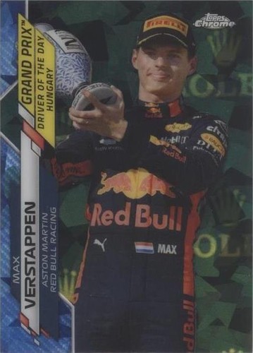 2020 Topps Chrome Sapphire Edition Formula 1 - Max Verstappen #165