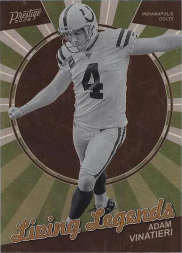 2023 Panini Prestige Adam Vinatieri #LL-1