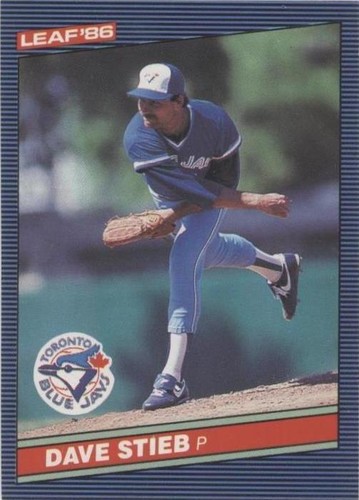 1986 Leaf Canadian - Dave Stieb #68