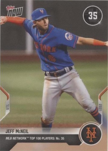 2021 Topps Now MLB Network Top 100 Players - Jeff McNeil #T-35