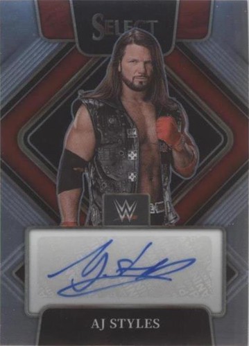 2022 Panini Select WWE - AJ Styles #SG-AJS