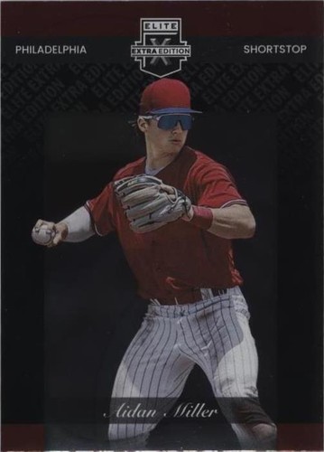 2023 Panini Elite Extra Edition - Aidan Miller #162