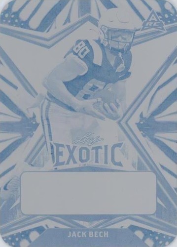 2022 Leaf Exotic Jack Bech #BA-JB4