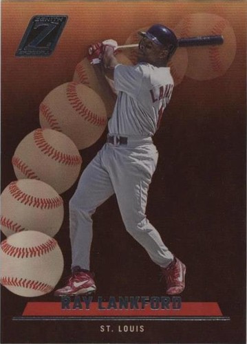 メジャーリーグ　カード　Ray Lankford 1998 Topps Finest Ray Lankford #169 With Peel MLB Baseball