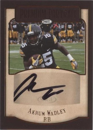 2018 Sage Hit Akrum Wadley #PPA-03